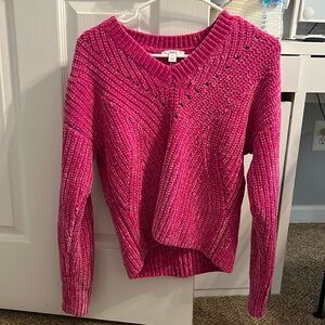 Bar III Hot Pink Sweater